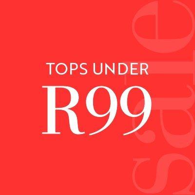 shop Miladys tops under r99